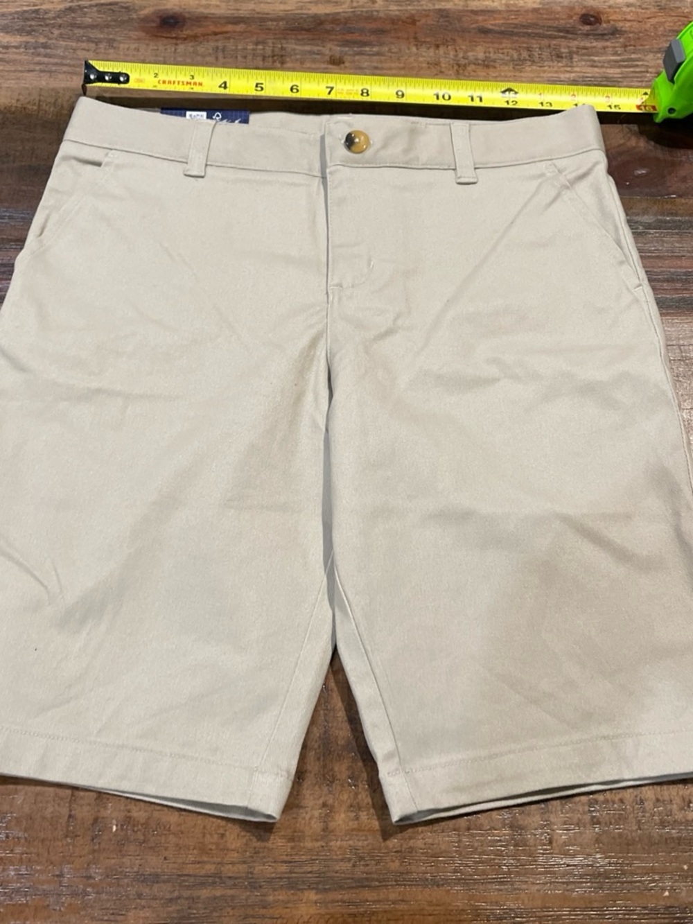 French Toast Khaki Tan School Uniform Shorts
